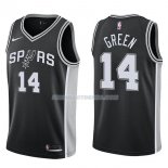 Maillot San Antonio Spurs Danny 2017-18 Verde Icon 2017-18 14 Negro