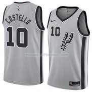 Maillot San Antonio Spurs Matt Costello Statement 2018 Gris