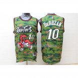 Maillot Toronto Raptors Demar Derozan 10 Vert