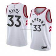 Maillot Toronto Raptors Marc Gasol Association 2018 Blanc