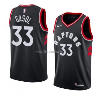 Maillot Toronto Raptors Marc Gasol Statement 2018 Noir