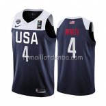 Maillot USA Derrick Blanc 2019 FIBA Basketball World Cup Bleu