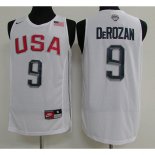 Maillot Basket USA Dream Teams DeRozan 4 Blanc