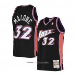Maillot Utah Jazz Karl Malone Hardwood Classics 1998-99 Noir