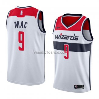 Maillot Washington Wizards Sheldon Mac Association 2018 Blanc