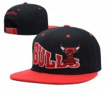NBA Chicago Bulls Casquette Noir Rouge 2012