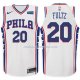 Maillot Basket 76ers Markelle Fultz 2017-18 20 Blanc