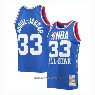 Maillot All Star 1985 Kareem Abdul-jabbar Bleu