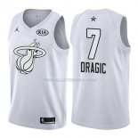 Maillot All Star 2018 Miami Heat Goran Dragic 7 Blancoo