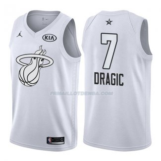 Maillot All Star 2018 Miami Heat Goran Dragic 7 Blancoo