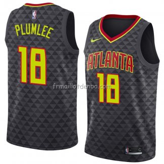 Maillot Atlanta Hawks Miles Plumlee Icon 2018-19 Noir