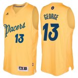 Maillot Basket Noel Day Indiana Pacers George Jaune