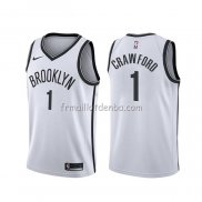 Maillot Brooklyn Nets Jamal Crawford Association Blanc