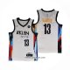 Maillot Brooklyn Nets James Harden Ville 2020-21 Blanc