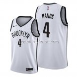 Maillot Brooklyn Nets Jaylen Hands Association 2019-20 Blanc