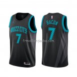 Maillot Charlotte Hornets Dwayne Bacon Ville Noir