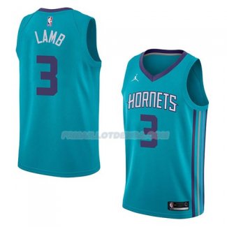 Maillot Charlotte Hornets Jeremy Lamb Icon 2018 Vert