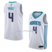 Maillot Charlotte Hornets Marcus Paige Association 2018 Blanc