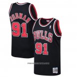 Maillot Chicago Bulls Dennis Rodman Mitchell & Ness 1997-98 Noir