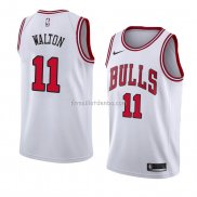 Maillot Chicago Bulls Derrick Walton Association 2018 Blanc