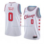 Maillot Chicago Bulls Tyler Ulis Ciudad 2018 Blanc