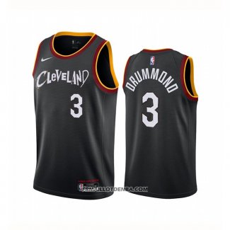 Maillot Cleveland Cavaliers Andre Drummond Ville 2020-21 Noir