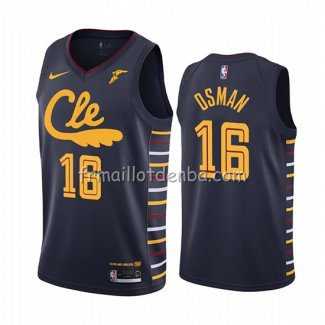 Maillot Cleveland Cavaliers Cedi Osman Ville Bleu