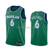 Maillot Dallas Mavericks Kristaps Porzingis Hardwood Classics 2020-21 Vert