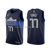 Maillot Dallas Mavericks Luka Doncic Statement Bleu