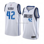 Maillot Dallas Mavericks Maxi Kleber Association 2018-19 Blanc