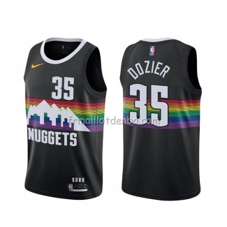 Maillot Denver Nuggets P.j. Dozier Ville Noir