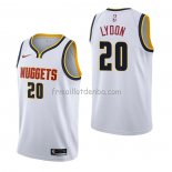 Maillot Denver Nuggets Tyler Lydon Association Blanc