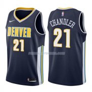 Maillot Denver Nuggets Wilson Chandler Icon 2017-18 21 Azul