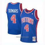 Maillot Detroit Pistons Joe Dumars Mitchell & Ness 1988-89 Bleu