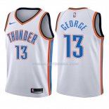 Maillot Basket Enfant Oklahoma City Thunder Paul George Association 2017-18 13 Blanc