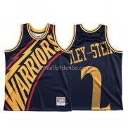 Maillot Golden State Warriors Willie Cauley Stein Mitchell & Ness Big Face Bleu