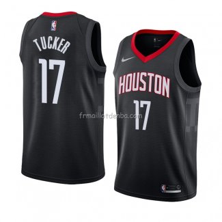 Maillot Houston Rocketst P.j. Tucker Statement 2018 Noir