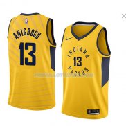 Maillot Indiana Pacers Ike Anigbogu Statement 2018 Jaune