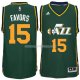 Maillot Basket Utah Jazz Favors 15 Verde