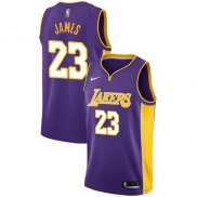 Maillot Los Angeles Lakers Lebron James Statement 2017-18 Volet