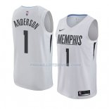 Maillot Memphis Grizzlies Kyle Anderson Ciudad 2018 Blanc