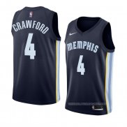 Maillot Memphis Grizzlies Markel Crawford Icon 2018 Bleu