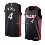 Maillot Miami Heat Briante Weber Icon 2018 Noir