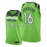 Maillot Minnesota Timberwolves James Johnson Statement 2019-20 Vert