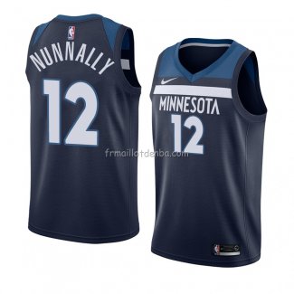 Maillot Minnesota Timberwolves James Nunnally Icon 2018 Bleu