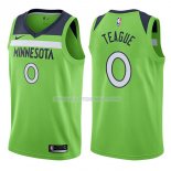 Maillot Minnesota Timberwolves Jeff Teague Statehombret 2017-18 0 Verde