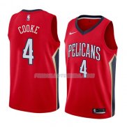 Maillot New Orleans Pelicans Charles Cooke Statement 2018 Rouge