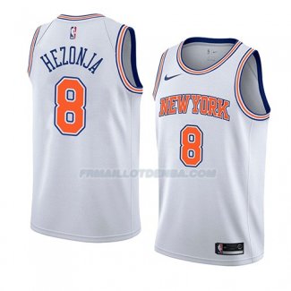 Maillot New York Knicks Mario Hezonja Statement 2018 Blanc Blanc