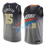 Maillot Oklahoma City Thunder Kyle Singler Ciudad 2018 Gris