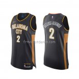 Maillot Oklahoma City Thunder Shai Gilgeous-alexander Ville Authentique 2019-20 Gris